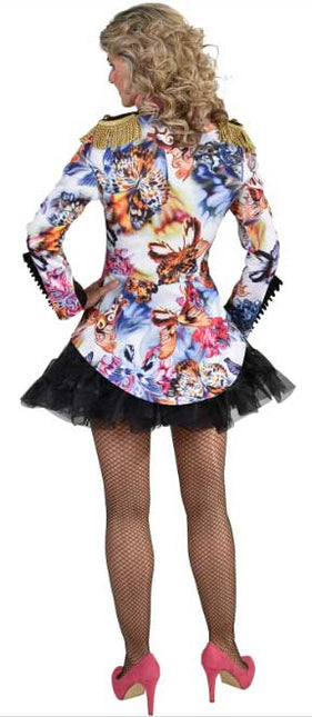 Magic by Freddy's Dames Carnavalsjas Butterfly Wit