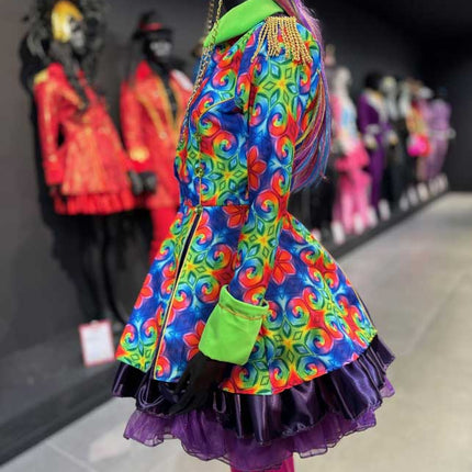 Magic by Freddy's Dames Carnavalsjas Luxe Kleurrijk