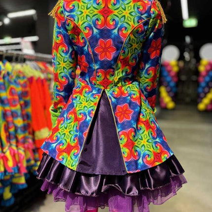 Magic by Freddy's Dames Carnavalsjas Luxe Kleurrijk