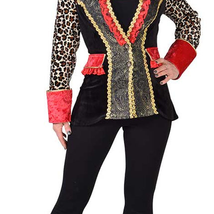 Magic by Freddy's Dames Carnavalsjas Luxe Sheeba Brocaat