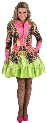 Magic by Freddy's Dames Carnavalsjas Multi Color Tijger