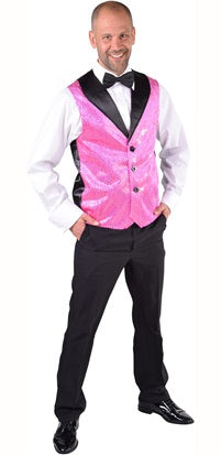 Magic by Freddy's Glitter Vest Paillet Roze