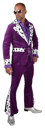 Magic by Freddy's Heren Kostuum Paars Panter
