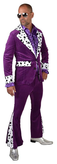 Magic by Freddy's Heren Kostuum Paars Panter