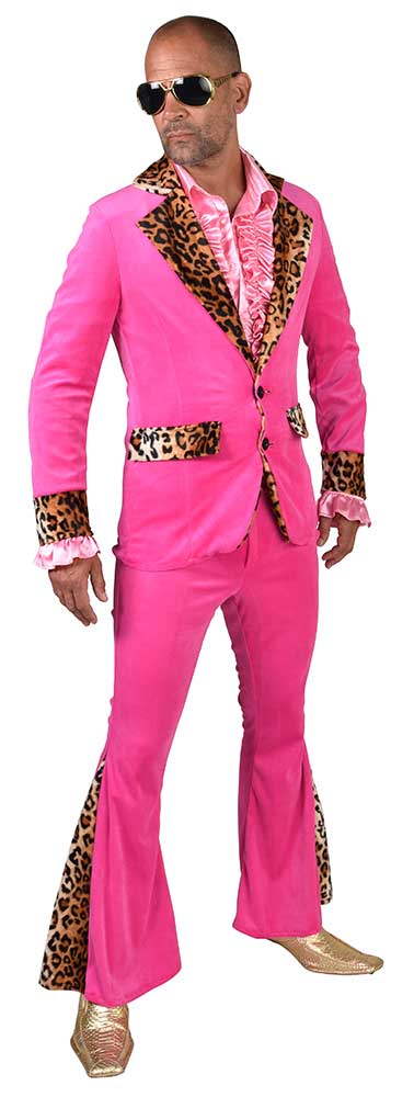 Magic by Freddy's Heren Kostuum Roze Panter