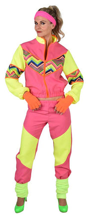 Magic by Freddy's Joggingpak Dames 80s Neon