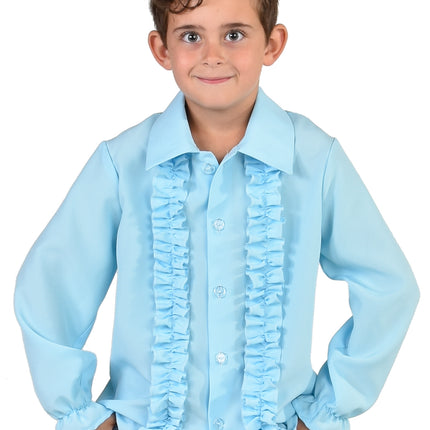 Magic by Freddy's Jongens Roucheshemd Blauw