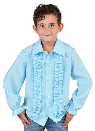 Magic by Freddy's Jongens Roucheshemd Blauw