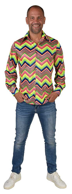 Magic by Freddy's Party Hemd Heren 80s Neon