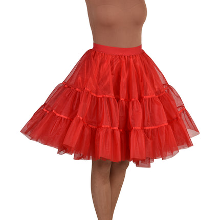 Magic by Freddy's Petticoat Knielang Rood