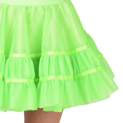 Magic by Freddy's Petticoat Kort Fluor Groen