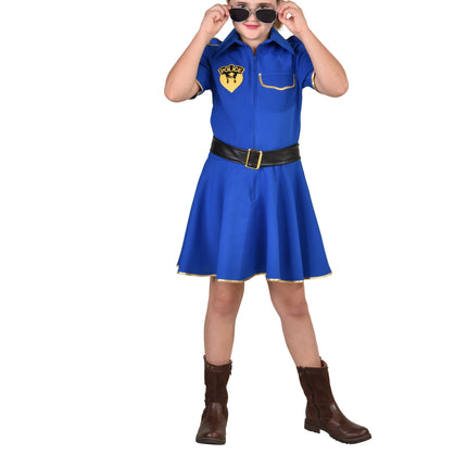 Magic by Freddy's Politie Meisje Jurkje Met Riem