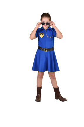Magic by Freddy's Politie Meisje Jurkje Met Riem