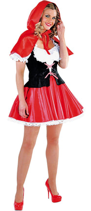 Magic by Freddy's Roodkapje Dames Kostuum