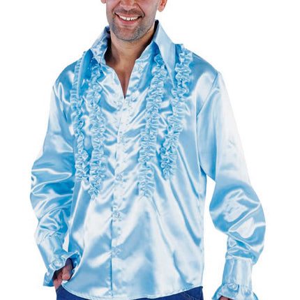 Magic by Freddy's Rouches Hemd Blauw