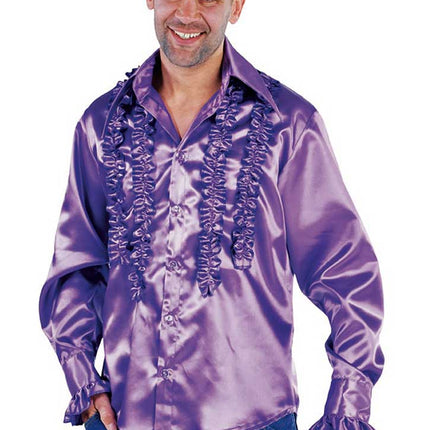 Magic by Freddy's Rouches Hemd Paars