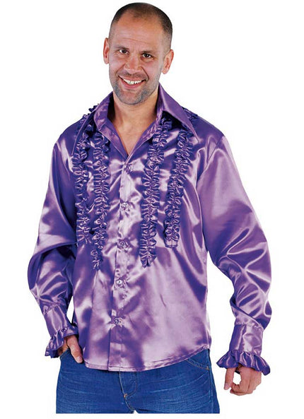 Magic by Freddy's Rouches Hemd Paars