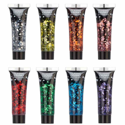 Moon Creations Chunky Glitter Gel Classic Groen