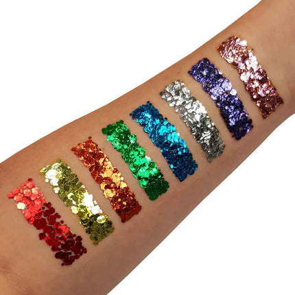 Moon Creations Chunky Glitter Gel Classic Groen