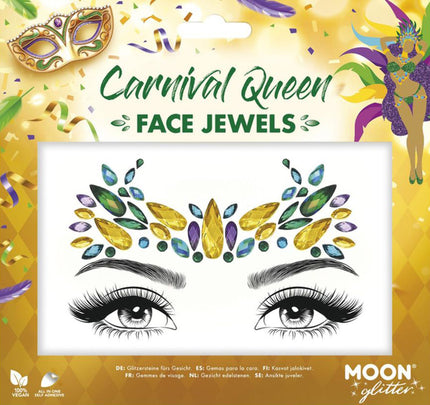 Moon Creations Face Jewels Carnival Queen
