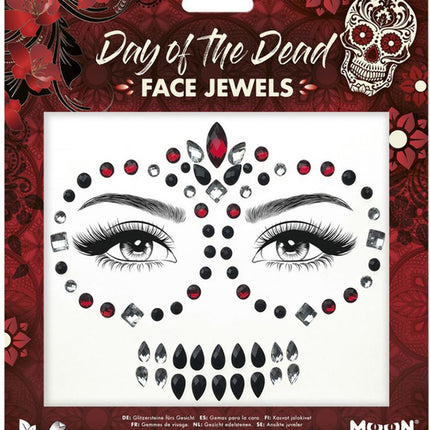 Moon Creations Face Jewels Day of the dead