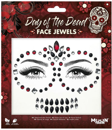 Moon Creations Face Jewels Day of the dead