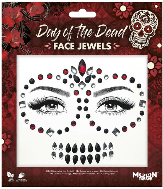 Moon Creations Face Jewels Day of the dead