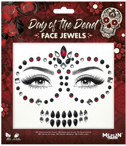 Moon Creations Face Jewels Day of the dead