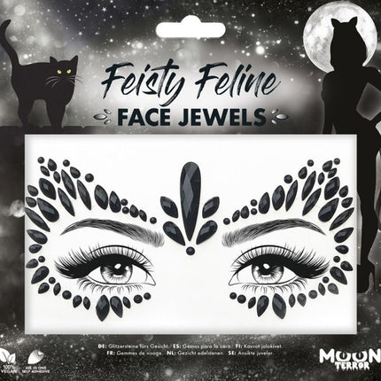 Moon Creations Face Jewels Feisty Feline
