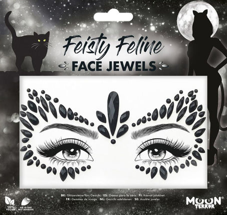 Moon Creations Face Jewels Feisty Feline