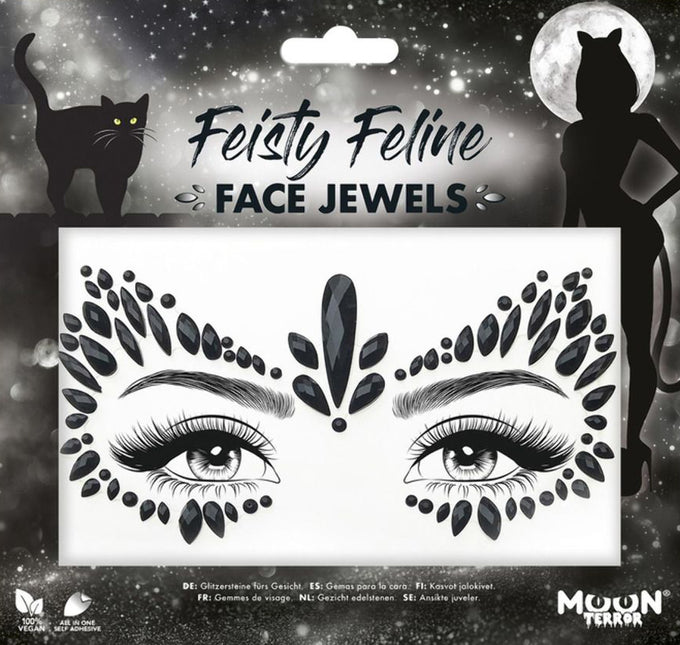 Moon Creations Face Jewels Feisty Feline