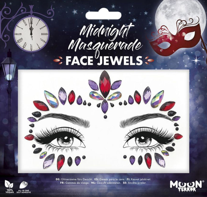 Moon Creations Face Jewels Midnight Masquerade