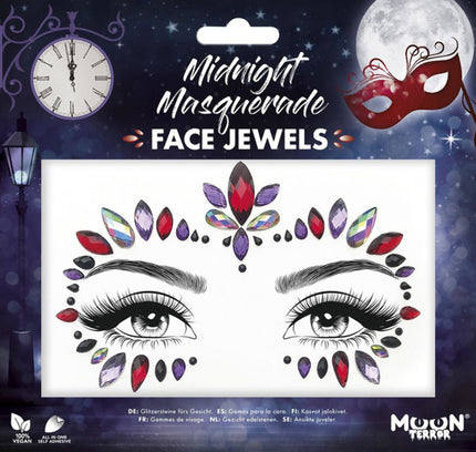 Moon Creations Face Jewels Midnight Masquerade