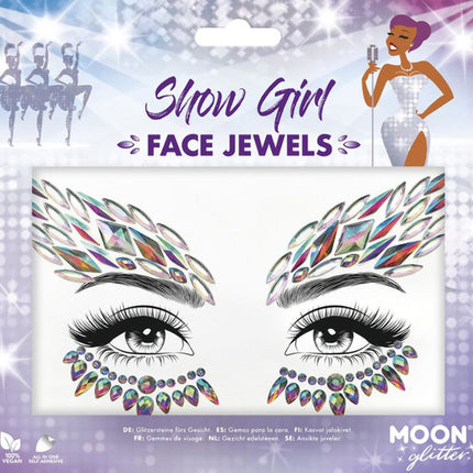 Moon Creations Face Jewels Show Girl