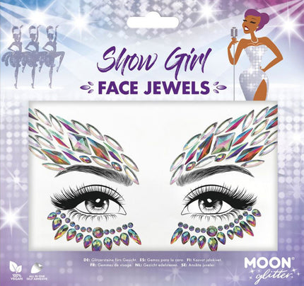 Moon Creations Face Jewels Show Girl