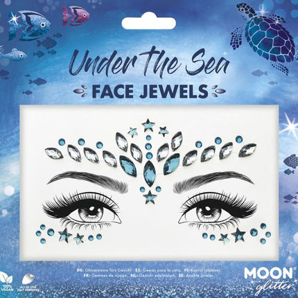 Moon Creations Face Jewels Under the Sea