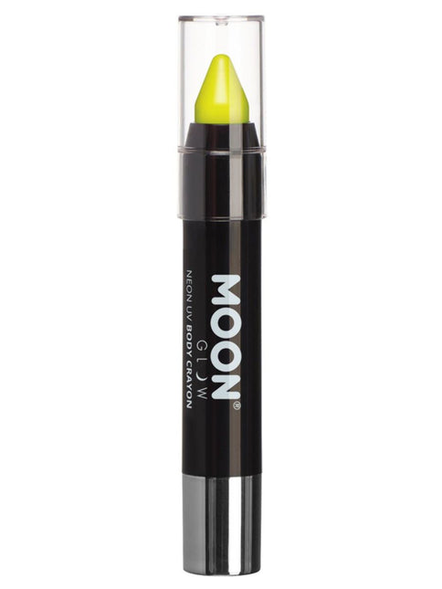 Moon Creations Intense Neon Body Crayons Geel