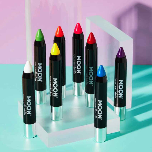 Moon Creations Intense Neon Body Crayons Roze
