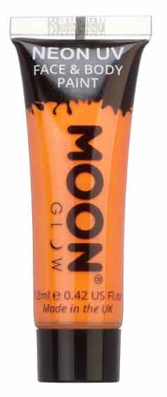 Moon Creations Intense Neon Face and Body Paint Oranje 12ml