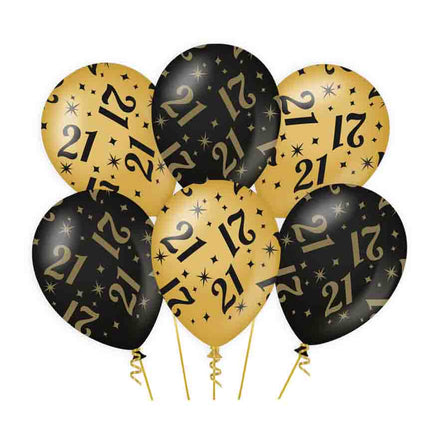 Paper Dreams Classy party ballonnen 21 - 6 stuks
