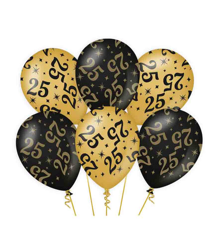 Paper Dreams Classy party ballonnen 25 - 6 stuks