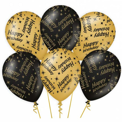 Paper Dreams Classy party ballonnen Happy Birthday - 6 stuks
