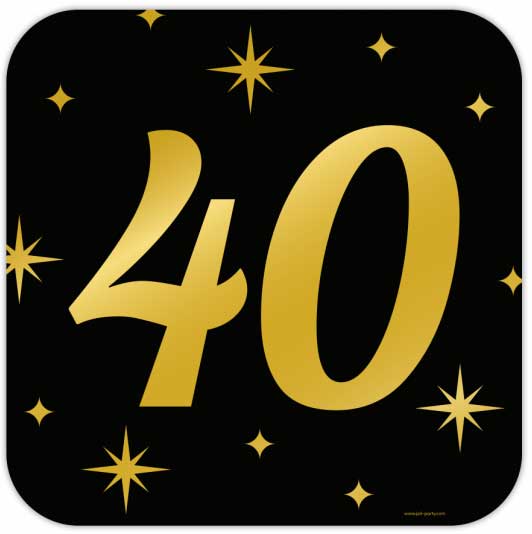 Paper Dreams Classy party huldeschild 40