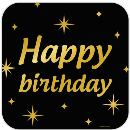 Paper Dreams Classy party huldeschild Happy Birthday