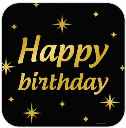 Paper Dreams Classy party huldeschild Happy Birthday