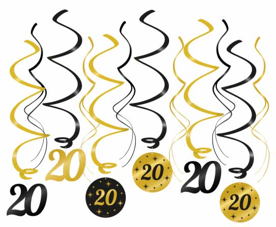 Paper Dreams Classy party Swirls 20