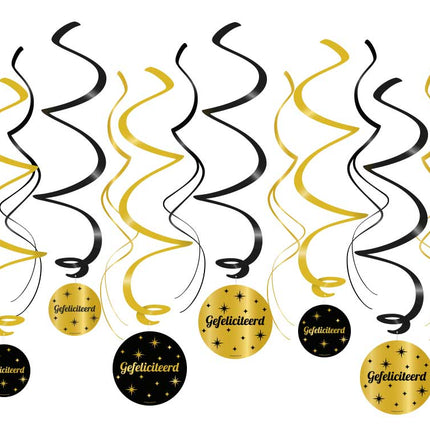 Paper Dreams Classy party Swirls Gefeliciteerd