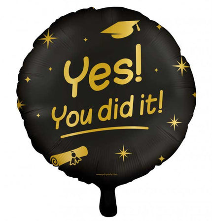 Paper Dreams Folieballon Geslaagd Yes! You dit it!