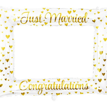 Paper Dreams Fotoframe Just Married 45 cm