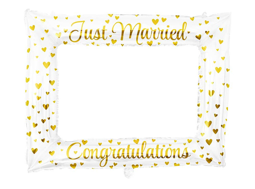Paper Dreams Fotoframe Just Married 45 cm